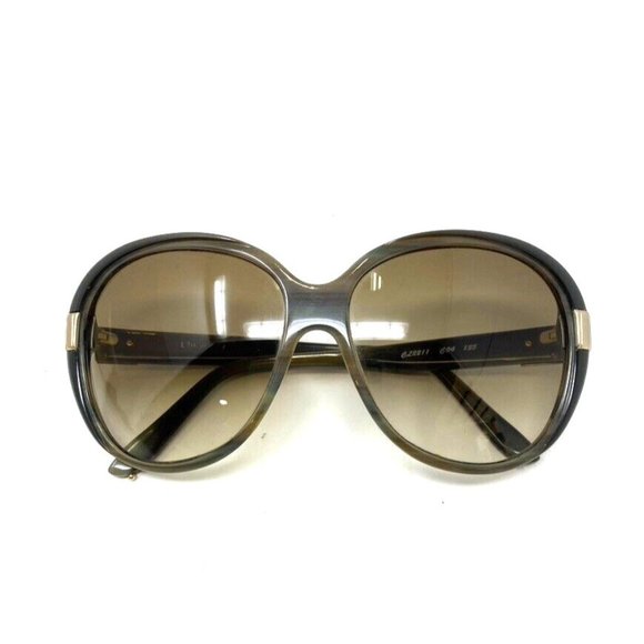 Chloé Sunglasses CL2211 C04 Green Oversized Y2K with Box Pre-Owned - Picture 4 of 10